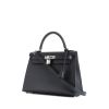 Hermès  Kelly 28 cm handbag  in indigo blue epsom leather - 00pp thumbnail