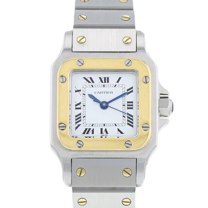 Cartier Santos  in gold and stainless steel Ref: Cartier - 0902  Circa 1990 - 00pp