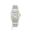 Cartier Santos  in gold and stainless steel Ref: Cartier - 0902  Circa 1990 - 360 thumbnail