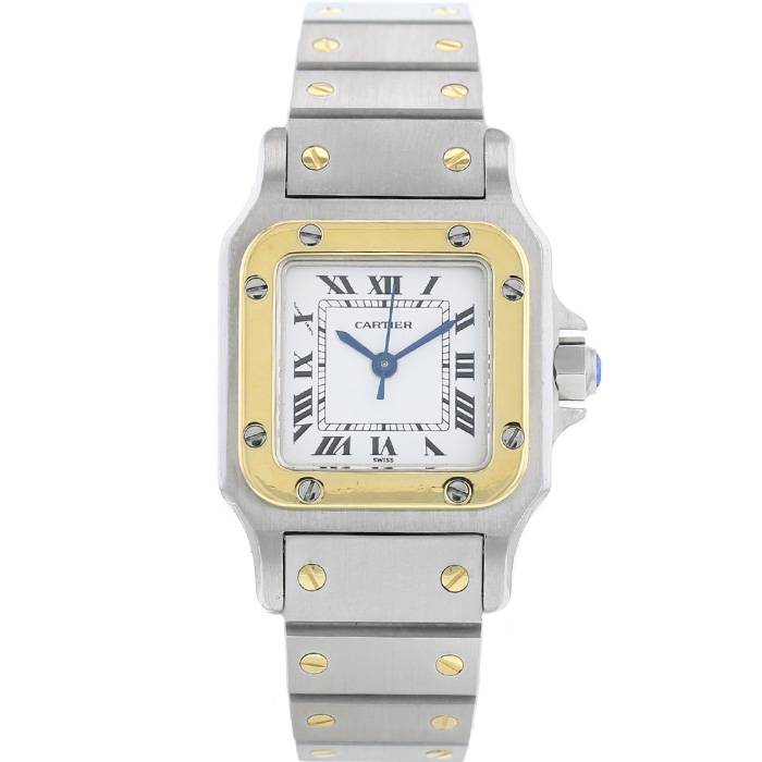 Cartier Santos  in gold and stainless steel Ref: Cartier - 0902  Circa 1990 - 00pp