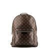 Louis Vuitton  Josh backpack  in brown monogram canvas  and black leather - 360 thumbnail