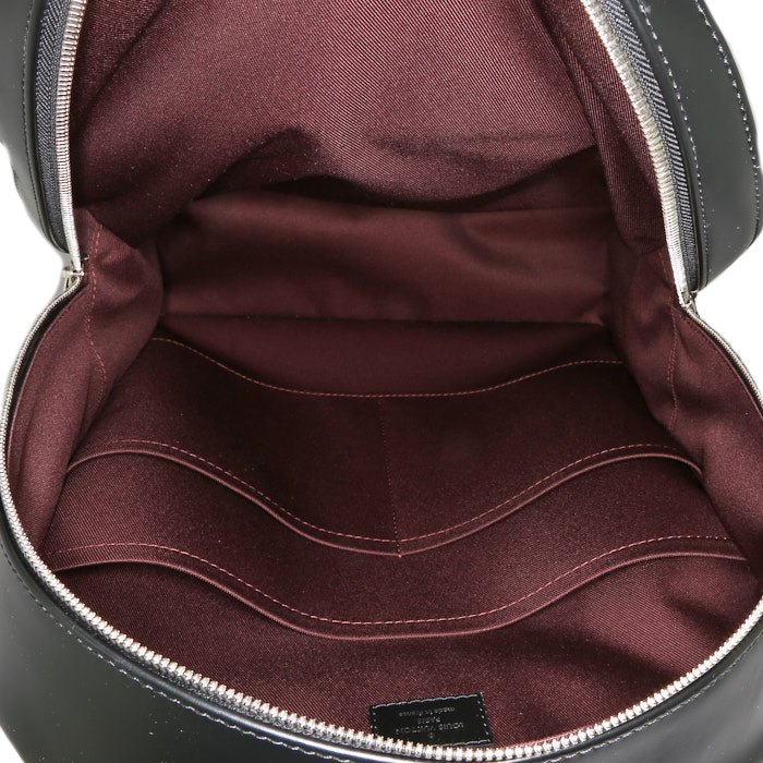 Mochila Louis Vuitton  Josh en lona Monogram marrón y cuero negro - Detail D2