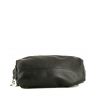 Bottega Veneta  Pouch handbag  in black leather - Detail D4 thumbnail