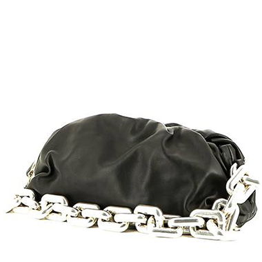 Bolso de mano Bottega Veneta  Pouch en cuero negro