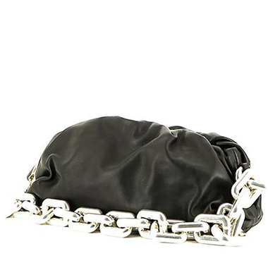Bottega Veneta Gray Mini Chain Bag