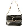 Chloé  C handbag  in black leather - 360 thumbnail