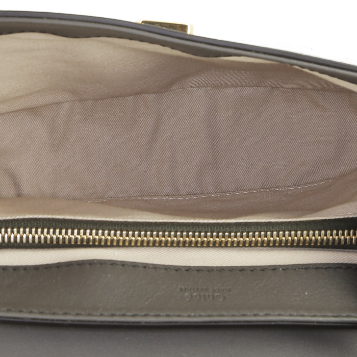 Sac à main Chloé  C en cuir noir - Detail D2