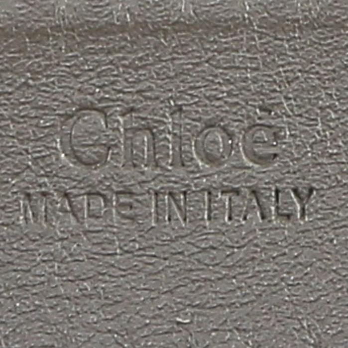 Sac à main Chloé  C en cuir noir - Detail D3