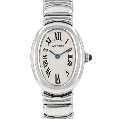 Reloj Cartier Baignoire de oro blanco Ref: 1955  Circa 1990