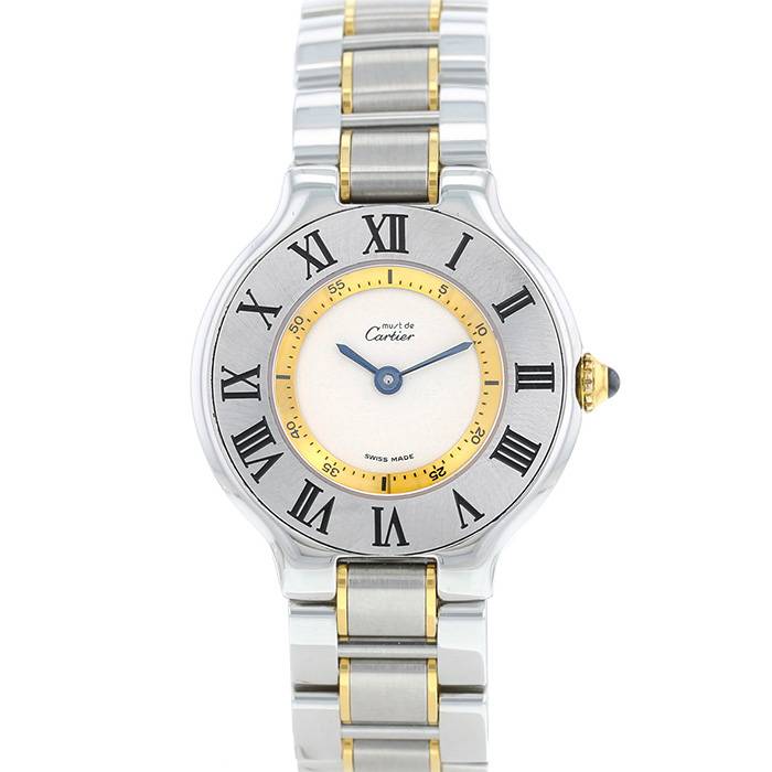 Cartier Must 21  in gold and stainless steel Ref: Cartier - 1340  Circa 1990 - 00pp