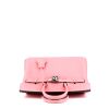 Hermès  Birkin 25 cm handbag  in Rose Confetti Swift leather - 360 Front thumbnail