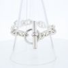 Bracciale Hermès Chaine d'Ancre modello grande in argento - 360 thumbnail