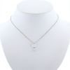 Pomellato Nudo necklace in white gold, quartz and diamonds - 360 thumbnail