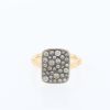 Pomellato Sabbia ring in pink gold, silver and diamonds - 360 thumbnail