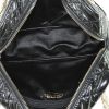 Chanel  Camera small model  handbag  in black patent quilted leather - Detail D2 thumbnail