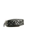 Chanel  Camera small model  handbag  in black patent quilted leather - Detail D4 thumbnail