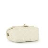 Chanel  Mini Timeless shoulder bag  in white quilted leather - Detail D4 thumbnail