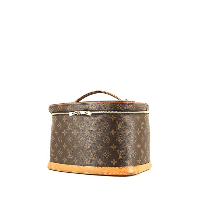 Bolso de mano Louis Vuitton Hudson en lona Monogram y cuero natural
