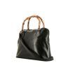 Gucci  Bamboo handbag  in black leather - 00pp thumbnail