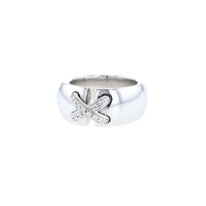 Chaumet Lien medium model ring in white gold and diamonds - 00pp