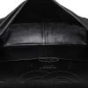 Chanel 2.55 handbag  in black quilted leather - Detail D3 thumbnail