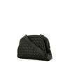 Borsa a tracolla Bottega Veneta   in pelle intrecciata nera - 00pp thumbnail