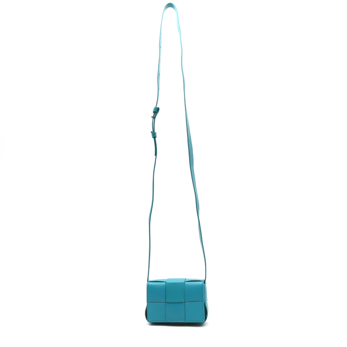 Sac bandoulière Bottega Veneta Cassette petit modèle en cuir intrecciato - Detail D2