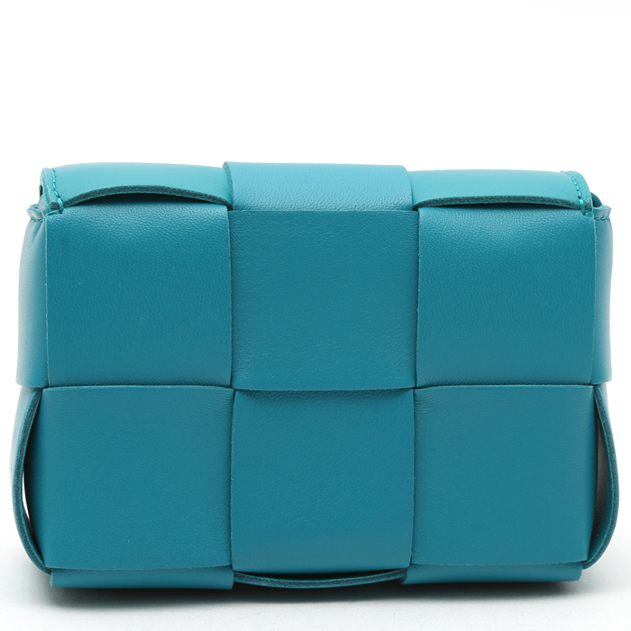 Sac bandoulière Bottega Veneta Cassette petit modèle en cuir intrecciato - Detail D8