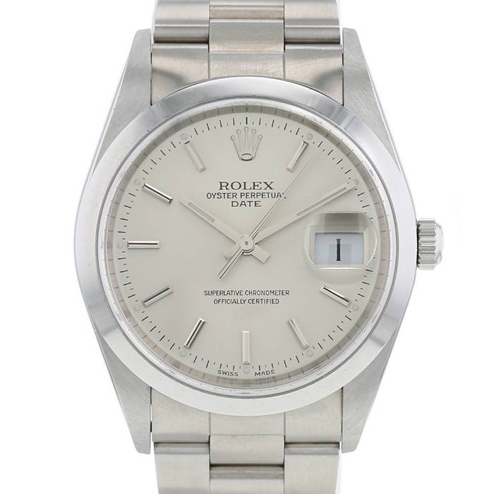 Rolex Oyster Perpetual Date  in stainless steel Ref: Rolex - 15200  Circa 2000 - 00pp