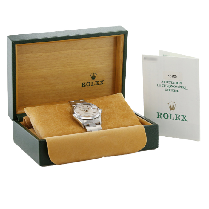 Reloj Rolex Oyster Perpetual Date de acero Ref: Rolex - 15200  Circa 2000 - Detail D2