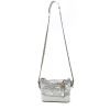 Chanel  Gabrielle  small model  shoulder bag  in silver quilted leather - Detail D2 thumbnail