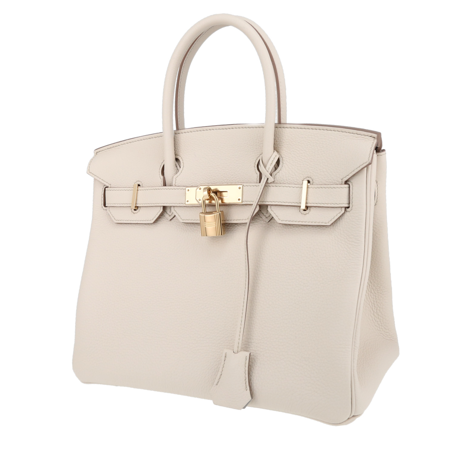 Hermès Birkin 30 cm handbag in Craie togo leather | auctionlab