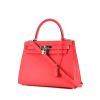 Hermès  Kelly 28 cm handbag  in Rose Extrême epsom leather - 00pp thumbnail