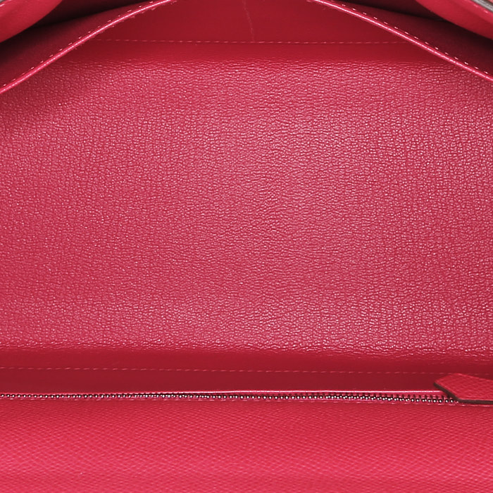 Borsa Hermès  Kelly 28 cm in pelle Epsom Rose Extrême - Detail D3
