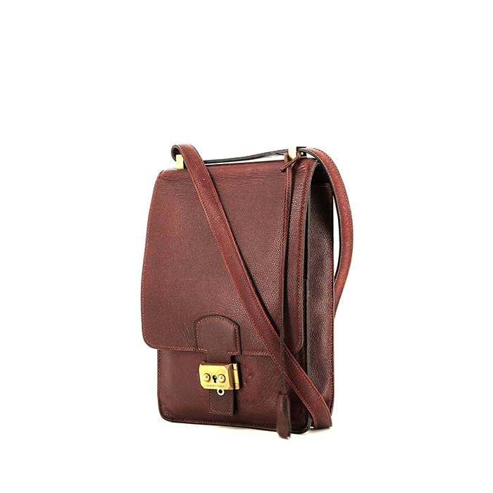 Hermès  Bobby handbag  in burgundy epsom leather - 00pp