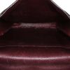 Bolso de mano Hermès  Bobby en cuero epsom color burdeos - Detail D3 thumbnail