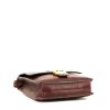 Bolso de mano Hermès  Bobby en cuero epsom color burdeos - Detail D5 thumbnail