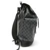 Louis Vuitton  Christopher backpack  in grey Graphite damier canvas  and black leather - Detail D6 thumbnail