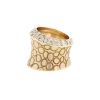 Pomellato Cocco ring in pink gold and diamonds - 00pp thumbnail