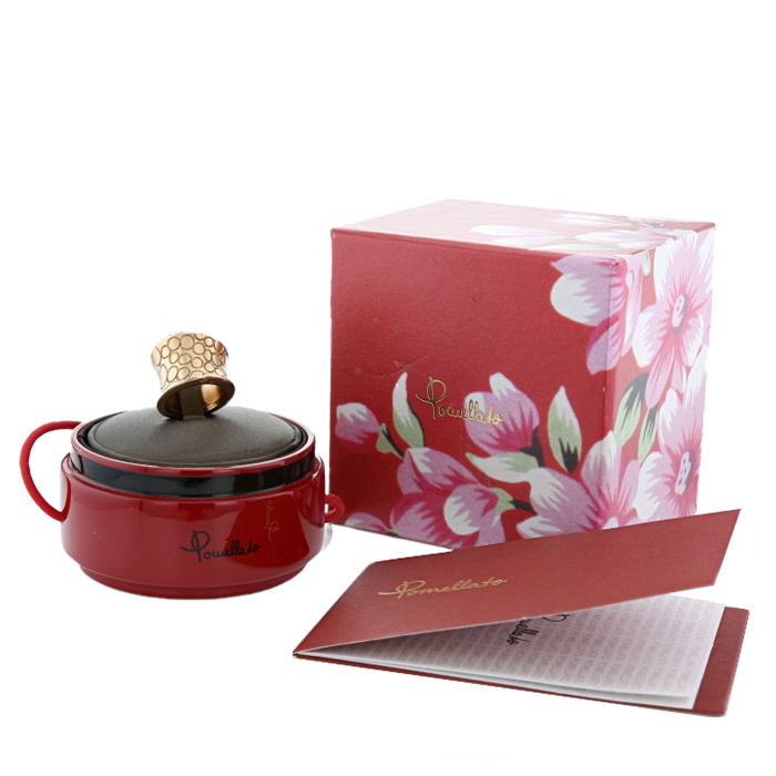 Bague Pomellato Cocco en or rose et diamants - Detail D2