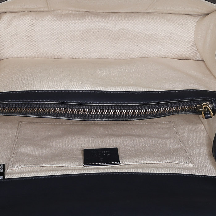 Sac bandoulière Gucci  Dionysus en cuir bleu vert et rouge - Detail D3