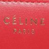 Bolso bandolera Celine  Classic Box mini  en cuero box rojo - Detail D3 thumbnail
