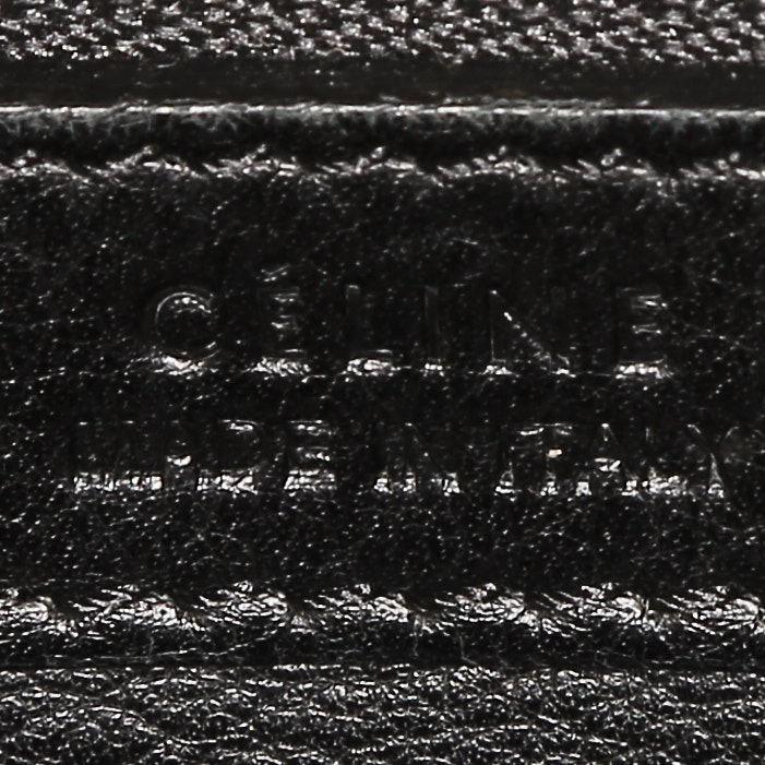 Shopping bag Celine  Cabas in pelle martellata nera - Detail D3