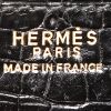 Bolso de mano Hermès  Ring en cocodrilo negro - Detail D4 thumbnail