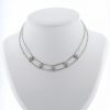 Repossi necklace in white gold and diamonds - 360 thumbnail