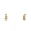 Hermès Khilim earrings in yellow gold and diamonds - 360 thumbnail