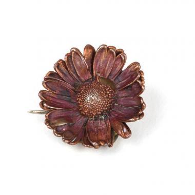 Claude Lalanne (1925-2019), 'Paquerette' brooch - circa 1980/1990 - Unique piece