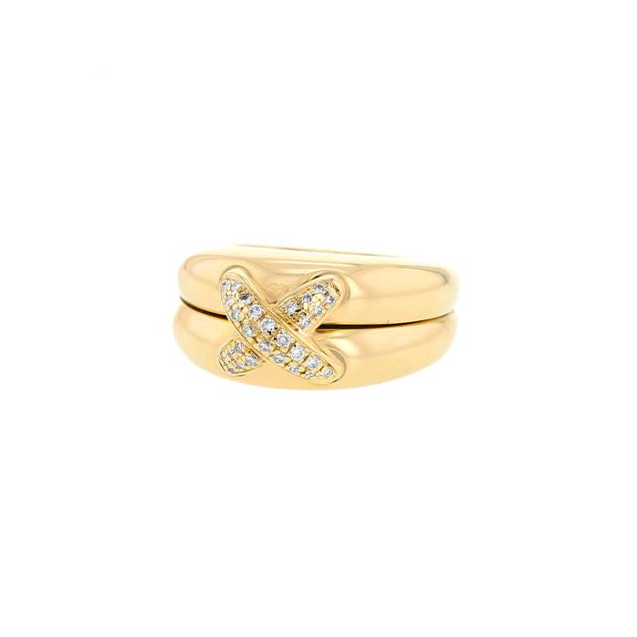 Chaumet Lien ring in yellow gold and diamonds - 00pp