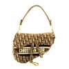 Dior  Saddle handbag  in brown monogram canvas Oblique - 360 thumbnail
