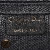 Bolso de mano Dior  Saddle en lona azul - Detail D4 thumbnail